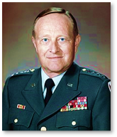 Official portrait of General Donald R. Keith
